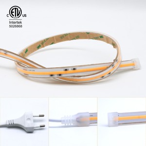 IP67 a prueba de agua 110/220Vac tira de luz <span class=keywords><strong>LED</strong></span> 420LED COB alto voltaje con controlador para paisaje 50m de longitud luces <span class=keywords><strong>LED</strong></span> Cob - Product Image 5