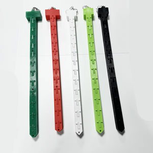Colorful <b>Plastic</b> Hanging <b>Strip</b> 625mm for Supermarket Snacks Bag Hangers Bulk Order - Product Image 5