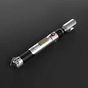 Sabre laser LGT Sabine Wren <span class=keywords><strong>Xeno</strong></span> V3, poignée argentée, 92 cm, lourd, lumières à changement de couleur infini, avec deux lames, pour unisexe - Product Image 6