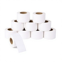 (50 X 30 Mm) Label Kertas Thermal Multiguna Barcode Kompatibel dengan Printer Label Zebra Rollo