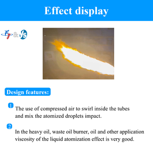 Hot Bán Brass Chất Thải Dầu Burner Vòi Phun, Chất Thải Dầu Vòi Phun, Siphon Đầy Đủ Cone Dầu Sương Mù Vòi Phun - Product Image 4