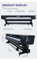 MOOTOOM 3,2 M Dx5/Xp600/i3200 cabezal de impresión Plotter vinilo envoltura Flex Banner póster papel tapiz máquina de impresión 3,2 M Eco solvente impresora