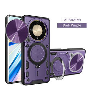 Anneau coque de téléphone pour HUAWEI <span class=keywords><strong>Honor</strong></span> X9B/X8B/X7B lentille de protection fenêtre coulissante anneau support voiture magnétique pour Nova 12i coque de téléphone - Product Image 5