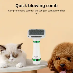 Génération 1-Sèche-cheveux à double moteur pour chiens, à faible bruit, pour animaux de compagnie, toilettage