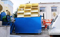 Máquina de Lavado de Arena con Ruedas para la Producción de Arena y Grava de Alta Calidad