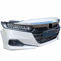 Parachoques Completo de 10.ª Generación para Honda Accord, el Más Vendido, con Rejilla, Ventilador de Radiador, Faros LED y Componentes Delanteros