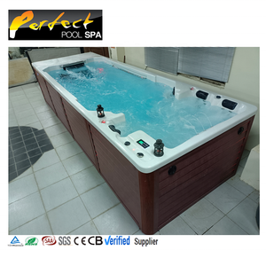Piscina de Hidromasaje Rectangular Grande de Acrílico con Chorros de Masaje, Ideal para Proyectos de Resorts al Aire Libre, Ahorro de Energía, Duradera - Product Image 3