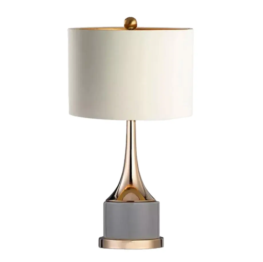 Hot selling Modern And Simple American Luxury Table Lamp hotel room decoration nordic table lamp