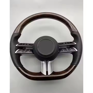 Volant en Fiber de carbone pour mercedes-benz <span class=keywords><strong>Amg</strong></span> W204 W205 W167 W213 W222 W207 W212 volant de voiture - Product Image 3