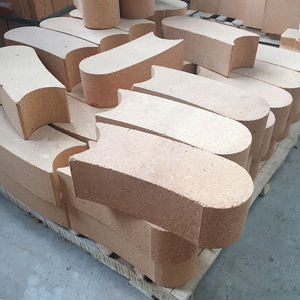 KERUI SK34 Firefclay horno de pizza arqueado ladrillos refractarios para horno de pizza de leña - Product Image 5