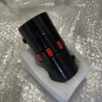 R.K OEM Personnalisé Flexible 45 #   Accouplement de moteur en acier, manchon élastique en forme d'étoile à couple élevé, accouplements d'arbre de 8 à 16 mm de diamètre, 19000 tr/min