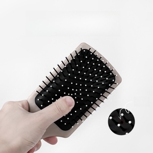 UUYP Private Label morbido massaggio pettine in plastica <span class=keywords><strong>capelli</strong></span> ricci testa per parrucchieri cuscino d'aria pettini comuni per uso domestico - Product Image 5
