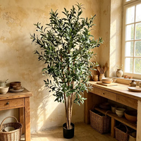 Plantes artificielles les plus vendues pour la décoration intérieure, faux oliviers, décoration de mariage et fournitures, décoration pour événements, fêtes et anniversaires