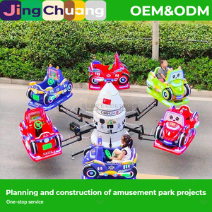 Nuevo Kart Eléctrico a Pedales para Niños, Equipo <span class=keywords><strong>de</strong></span> Juego para Parques Interiores y Puestos <span class=keywords><strong>de</strong></span> Venta en Parques, con Rotación - Product Image 2