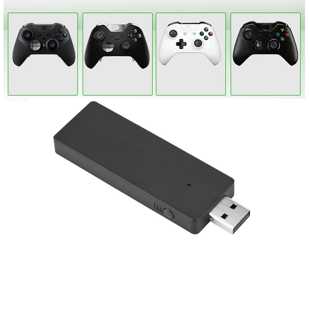 Adaptateur Manette Xbox One Pc Adaptateur Manette Xbox Sans Fil - Récepteur USB - Plug And Play - Compatible PC Windows 10 Xbox Bluetooth