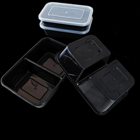 Conteneur alimentaire compartimenté 500ml 650ml 750ml 1000ml