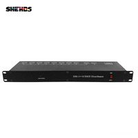 Contrôleur de lumière de scène DMX512 répartiteur amplificateur de Signal lumineux répartiteur 8 voies DMX distributeur pour équipement de scène