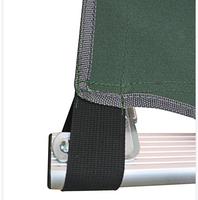 Metalfoldingcbeachg Lit Lit Pliable Moderne Portable et Foldaadultsngle Lit Camping Lit Tissu Métal Pliable 600D Polyester