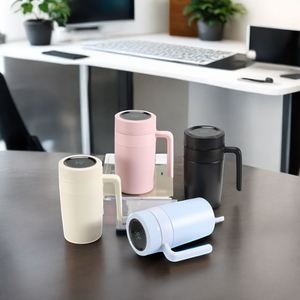 Taza de té de acero inoxidable 316 de alta calidad con pantalla LED e infusor botella de vacío cuerpo de Metal y mango - Product Image 6