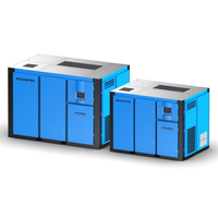 Compresseur d'air à vis VSD à haute pression à deux étages 8bar~13bar