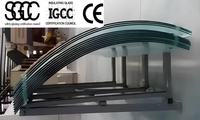 Vidrio Templado Curvo de Alta Calidad para Fachadas de Edificios/Puertas de Ducha con Certificación SGCC/IGCC/CE