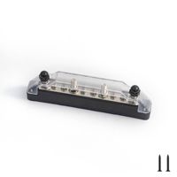 12V YachtBusbar14 Terminal Bloc de distribution d'énergie RV Voiture/Marine/Bateau Application automobile