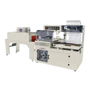 FL-7540 + BSE-7050A 5 gallon của nhãn hiệu nhựa nắp chai hơi nước niêm phong wrapper nước thu nhỏ phim bao bì niêm phong máy - Product Image 4