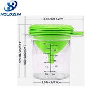 5-in-1 Multifunctionele Handmatige Citruspers, Gembermolen, Eierscheider voor Fruit & Groenten