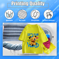 Impresora de Inyección de Tinta DTF A3 R1390 de Alta Velocidad, Automática, para Pequeñas Empresas y Hogar, Impresión de Camisetas, Bolsas y Sudaderas