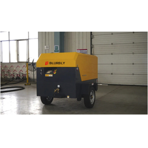 Compresor de Aire Portátil Pequeño de Diésel Blurbly de <span class=keywords><strong>185</strong></span> Cfm, 145 psi, 8 bar, 36.8kw, Yanmar/Yuchai, en Remolque para Explosiones - Product Image 4