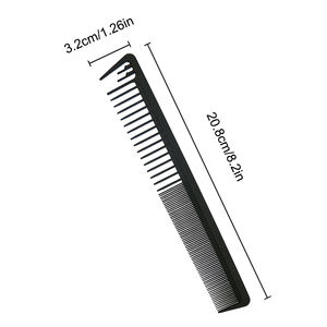 Peigne de Salon en carbone antistatique, résistant à la chaleur, peigne de coupe en Fiber, peigne de coiffure, vente en gros - Product Image 5