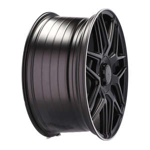 Jantes en alliage pour voiture 19 20 pouces 112 5 trous noir <span class=keywords><strong>mat</strong></span> avec face/lèvre usinée cinq branches, jantes moulées pour <span class=keywords><strong>Mercedes</strong></span> Benz - Product Image 6