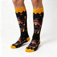 Chaussettes d'hiver fantaisie amusantes et mignonnes pour femmes, prix de gros, chaussettes colorées et amusantes pour les fêtes, Halloween, pour maman, femme, amies