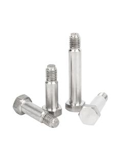 Boulons à demi-dents en acier inoxydable 304 OEM ODM M6 M8 M10 M12 avec bouchon hexagonal extérieur finition zinguée vis à trou alésé - Product Image 5