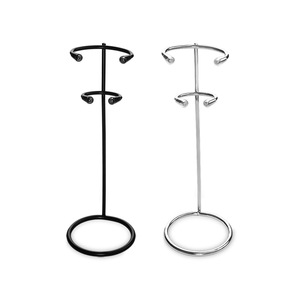 Support pour mousseur à lait en acier inoxydable, support pour batteur à œufs, support de rangement de cuisine, design moderne et simple, modèles argent et noir - Product Image 1