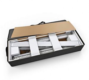 ป้ายไฟ LED แบบพับได้ ดีไซน์ใหม่ สำหรับงานแสดงสินค้า โฆษณา ผ้าพิมพ์ลายสองด้าน - Product Image 5