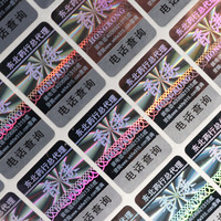 Fabricant Professionnel Void Private Label Hologramme Autocollant de Sceau de Sécurité Personnalisé