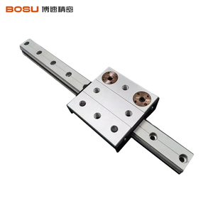 Hợp kim nhôm đôi trục con lăn tốc độ cao tuyến tính hướng dẫn osg20/osg25/osg30/osg40 trượt đường sắt trượt khối - Product Image 6