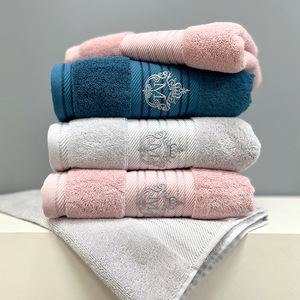 Gift <b>Towel</b> <b>Set</b> Pure Cotton Thickened Embroidered Logo Personalized <b>Bath</b> <b>Towel</b> Face <b>Towel</b> <b>Set</b> Business Gift - Product Image 1