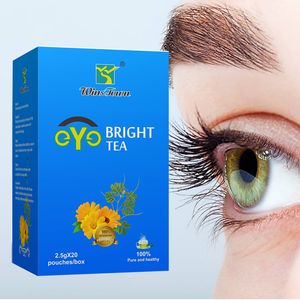 Thé Herbal Eye Bright avec des ingrédients clés comme le chèvrefeuille et le chrysanthème pour favoriser le confort oculaire, 20 sachets - Product Image 2