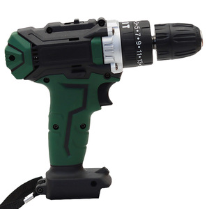 Electric Drill Impact Model Lithium Battery 21V Brushed Motor Two Speed Adjustment Pistol Grip Home Decoration Power Tool - Product Image 3