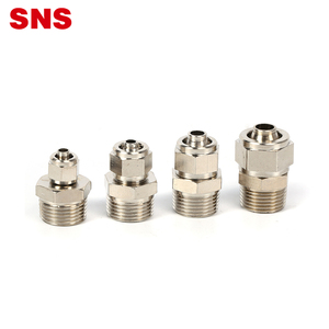 Cho SNS KLC loạt Brass One-Touch nam thủy lực phụ kiện mới điều kiện không khí thành phần khí nén - Product Image 2