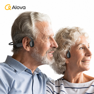 Audífonos de Conducción Ósea <span class=keywords><strong>ALOVA</strong></span> Marca de Confianza Auriculares Inalámbricos Bluetooth con Micrófono - Product Image 1