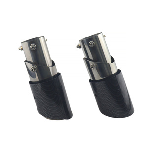 Tubo de Escape Automotriz de Fibra de Carbono y Acero Inoxidable, Silenciador con Punta Ajustable - Product Image 5