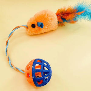 Kediler için Lc interaktif plastik çan fare oyuncak çevre dostu noel 5cm küçük top ses basit tasarım çiğneme oyuncaklar ses kutusu - Product Image 6