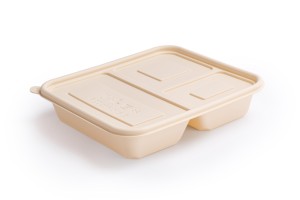 Boîtes de Conservation Alimentaire en Pulpe de Maïs Biodégradable Écologiques, Taille Personnalisée, pour Plats à Emporter, Salades, Repas - Product Image 6