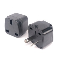 Adaptateur de prise d'alimentation Angleterre vers Australie 10A 250VBritain Type G vers AUS Adaptateur de conversion de voyage plat à 2 broches