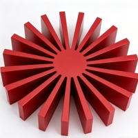 Profilés en aluminium série 6000 durables et anticorrosion, usinage CNC, services de pliage et de soudage, revêtement en poudre pour applications marines