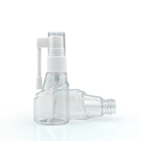 Bouteille en plastique PET de 30 ml pour spray nasal, spray pour la gorge, fluide pour le soin du conduit auditif, personnalisation en gros, modèle « nez d'éléphant »