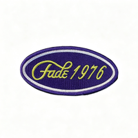 Patch brodé thermocollant 3D anti-UV à séchage rapide pour uniforme, réparation de vêtements, accessoires quotidiens, chapeau